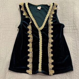 A Wish Come True Velvet Stretch Vest